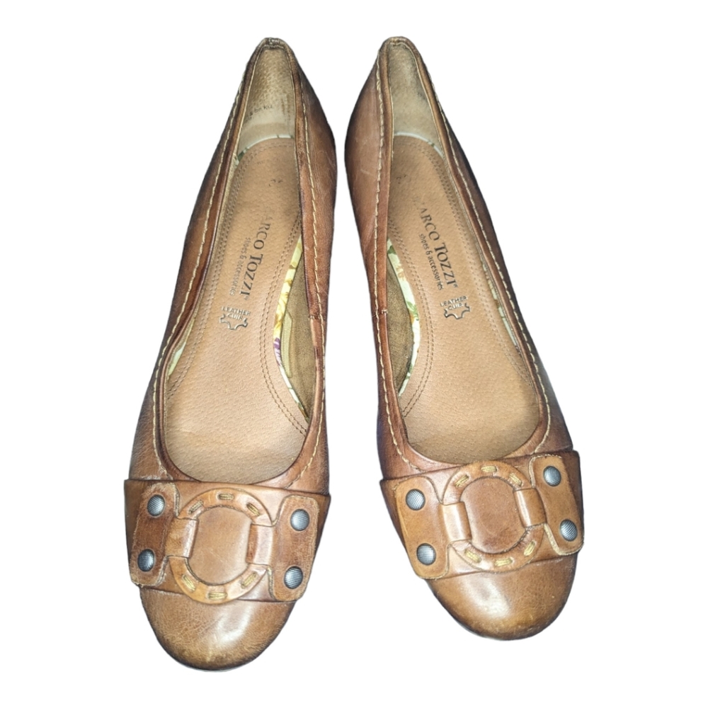 Marco Tozzi Leather Flat